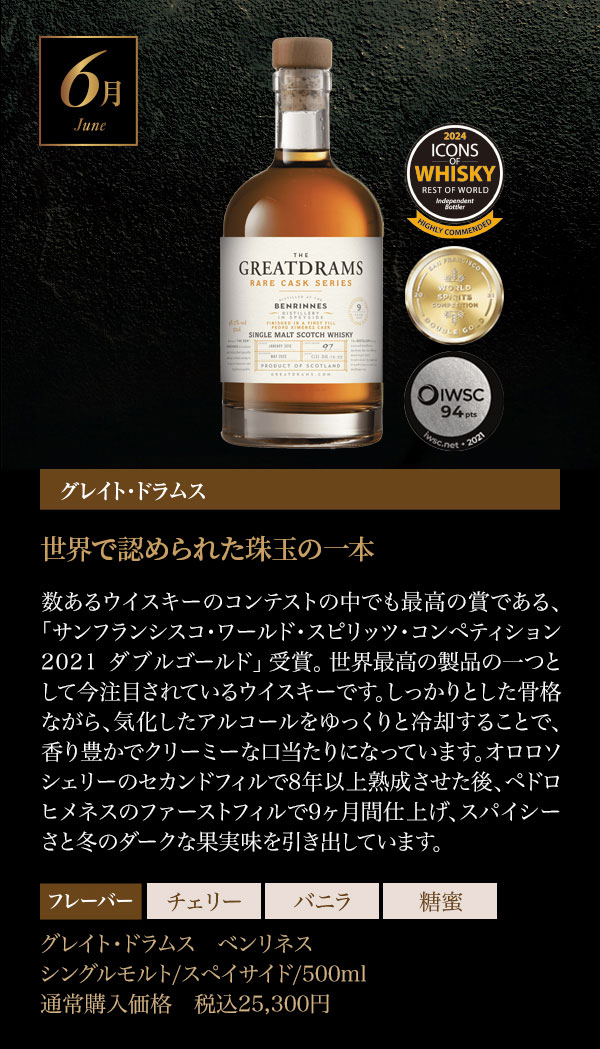 06月のウイスキー