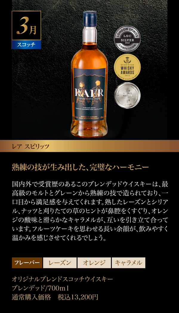 03月のウイスキー