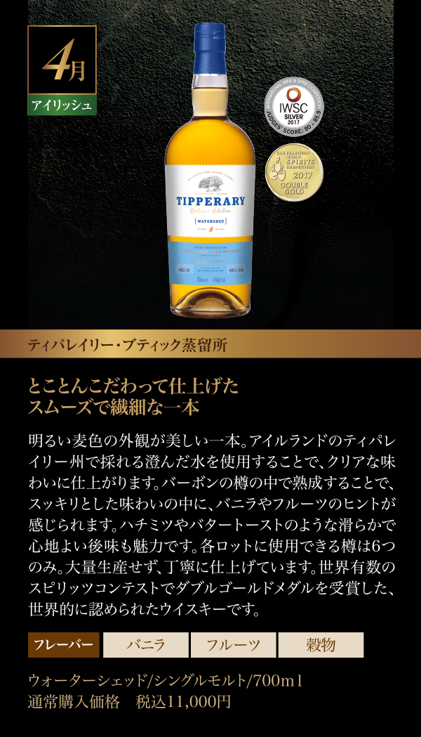 04月のウイスキー