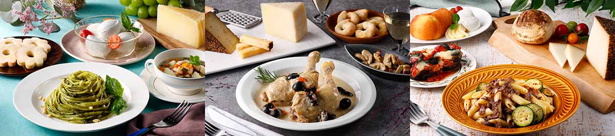 イタリアの個性豊かな郷土料理を楽しむ12ヶ月
